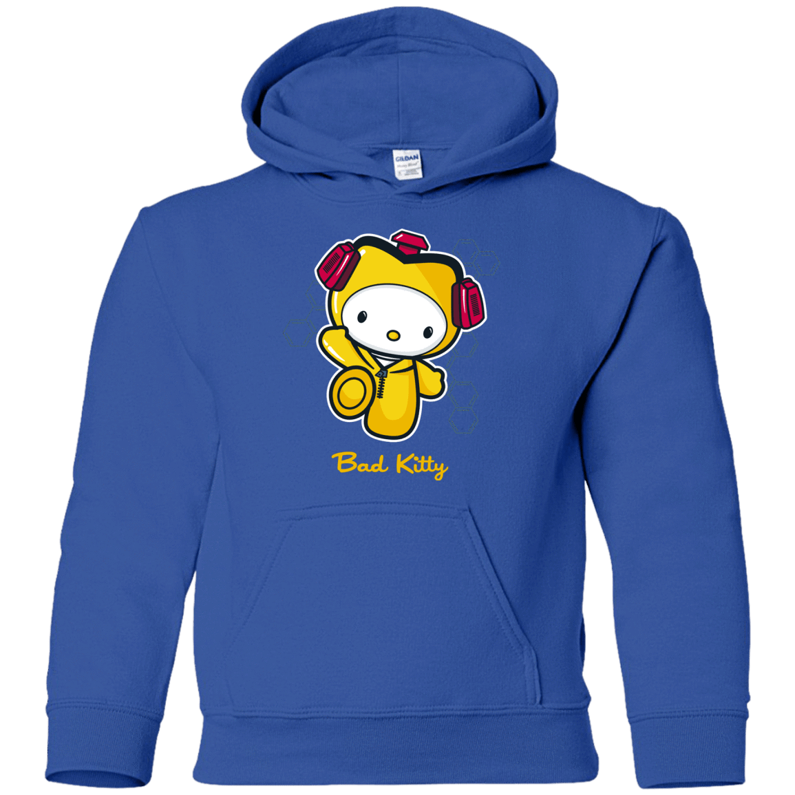 Sweatshirts Royal / YS Bad Kitty Youth Hoodie
