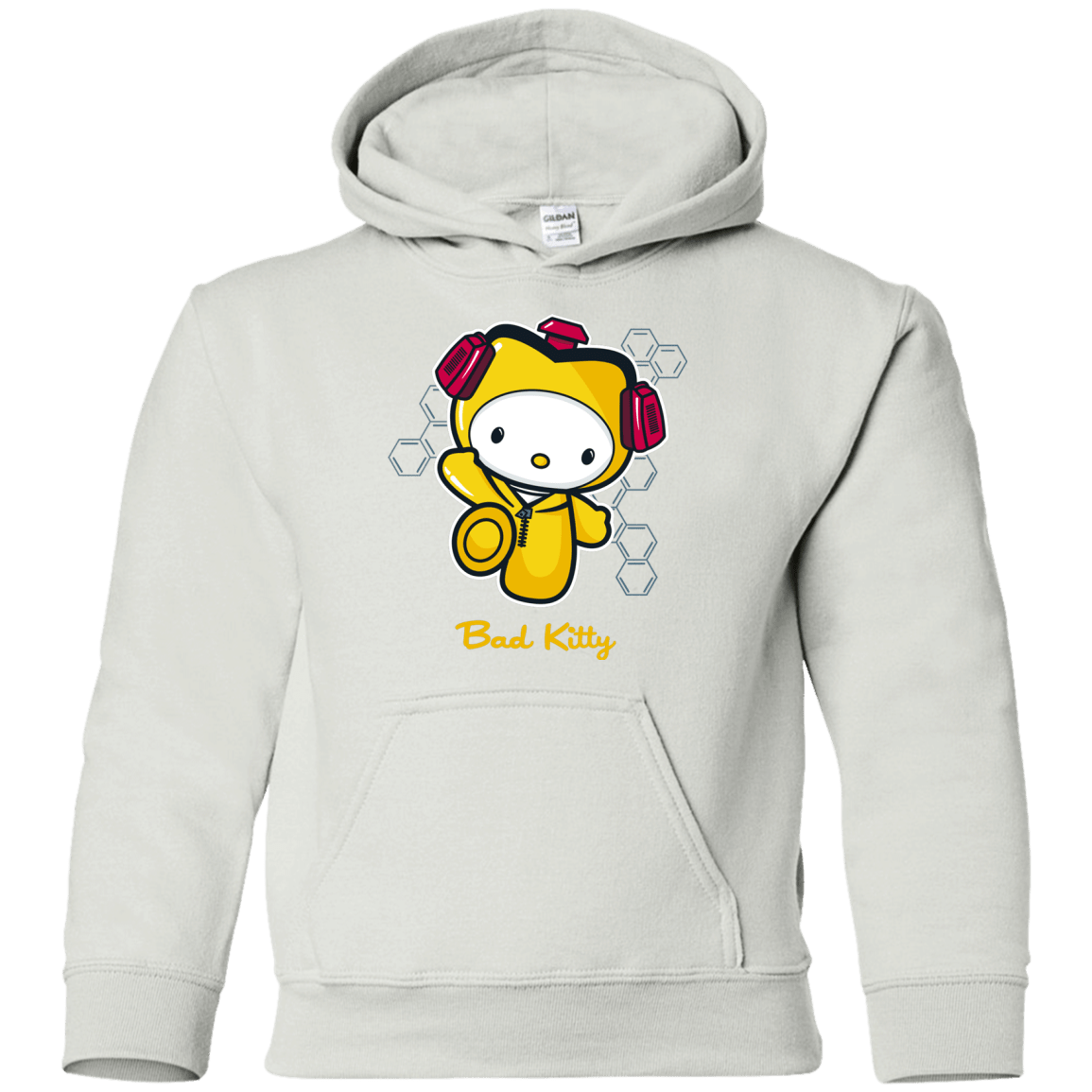 Sweatshirts White / YS Bad Kitty Youth Hoodie