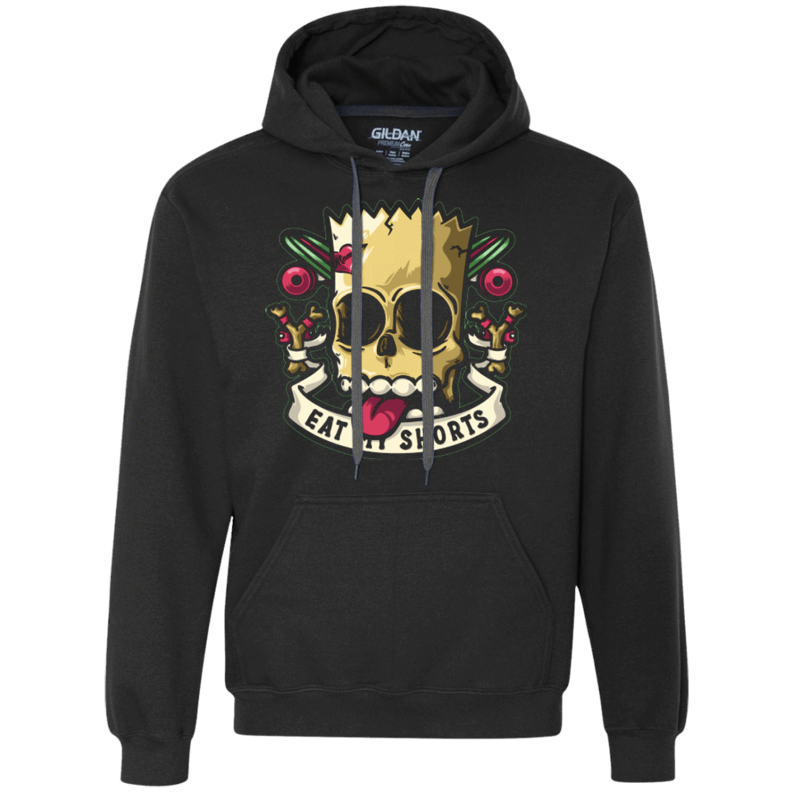 Sweatshirts Black / Small Bad to the Bone Premium Fleece Hoodie