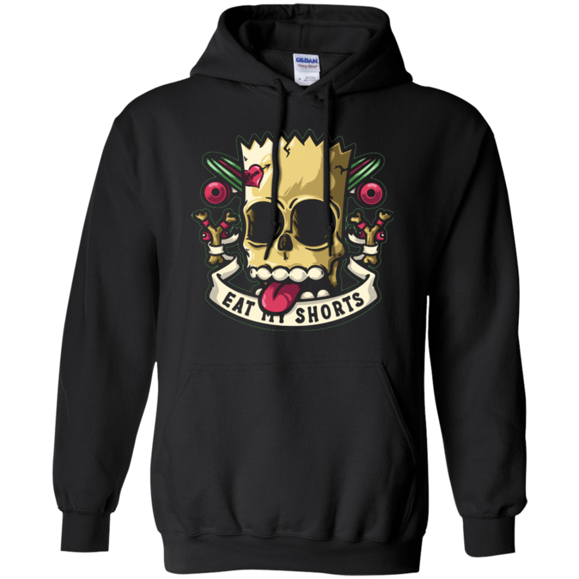 Sweatshirts Black / Small Bad to the Bone Pullover Hoodie