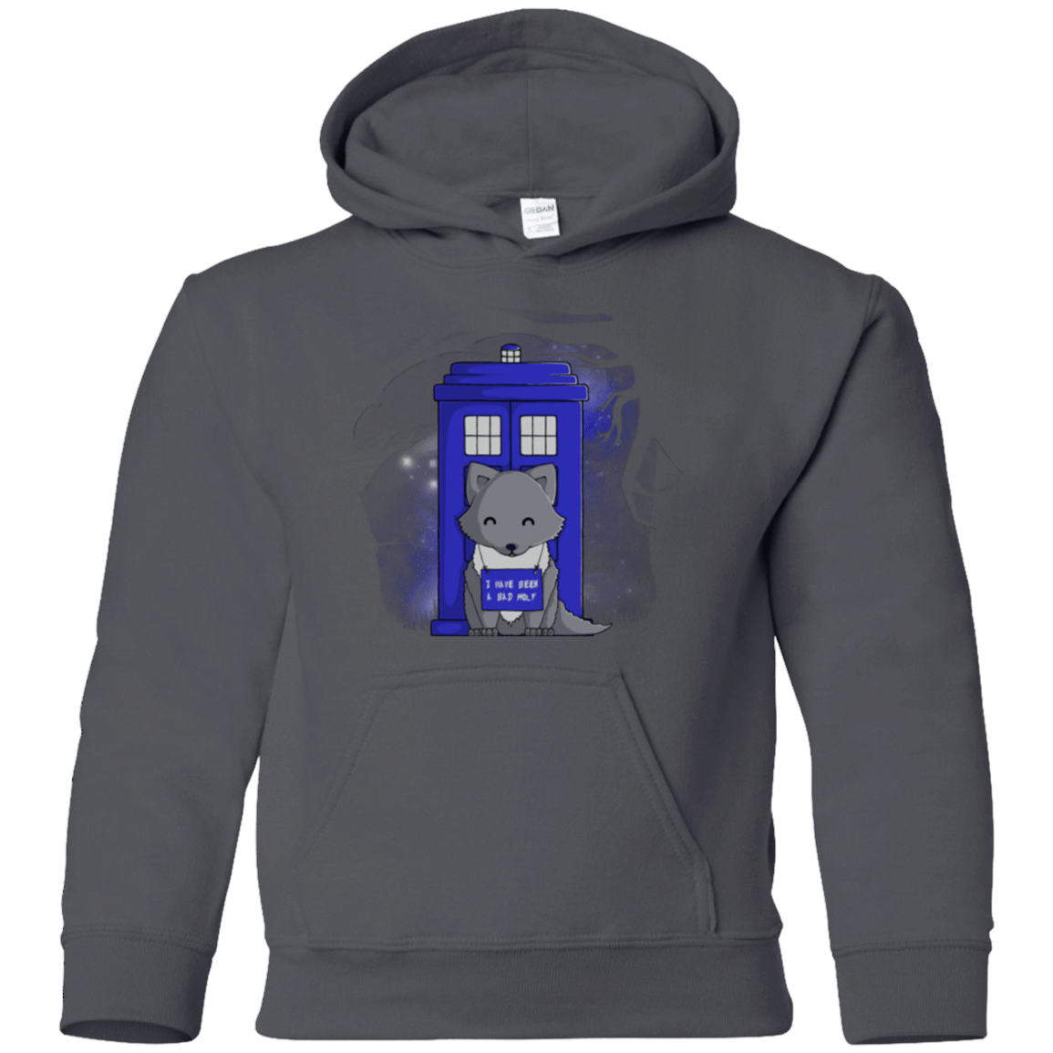 Sweatshirts Charcoal / YS Bad Wolf Youth Hoodie