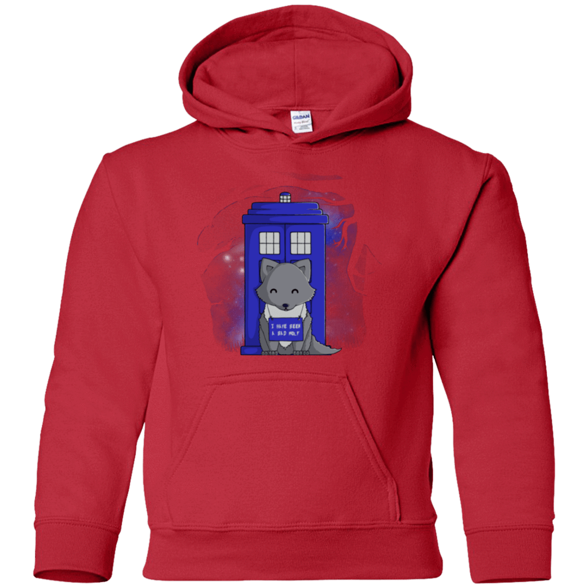 Sweatshirts Red / YS Bad Wolf Youth Hoodie