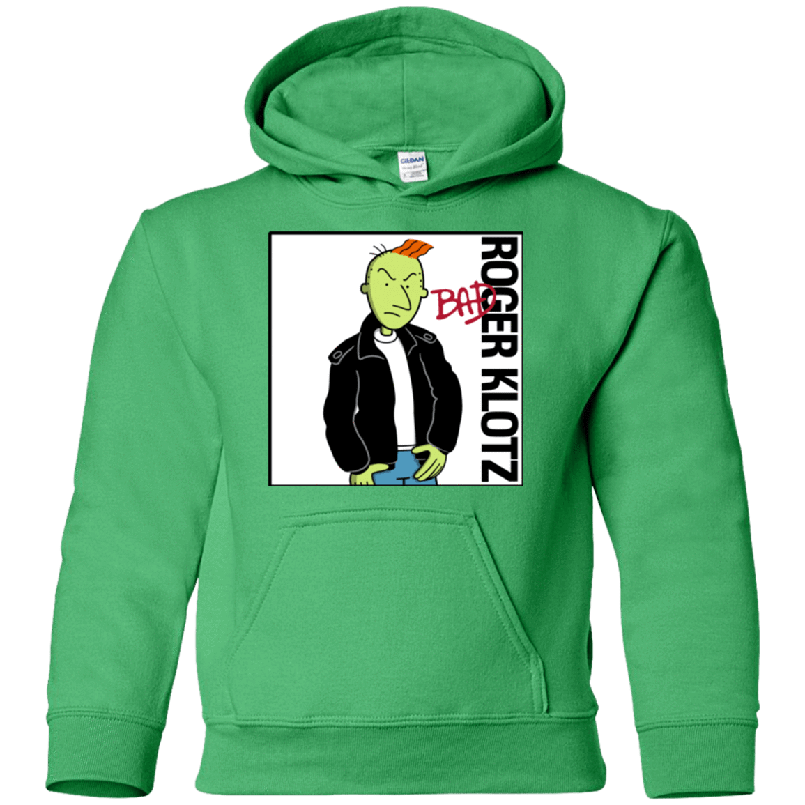 Sweatshirts Irish Green / YS BAD Youth Hoodie