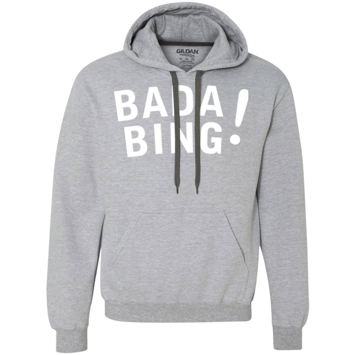 Sweatshirts Sport Grey / Small Bada bing Premium Fleece Hoodie