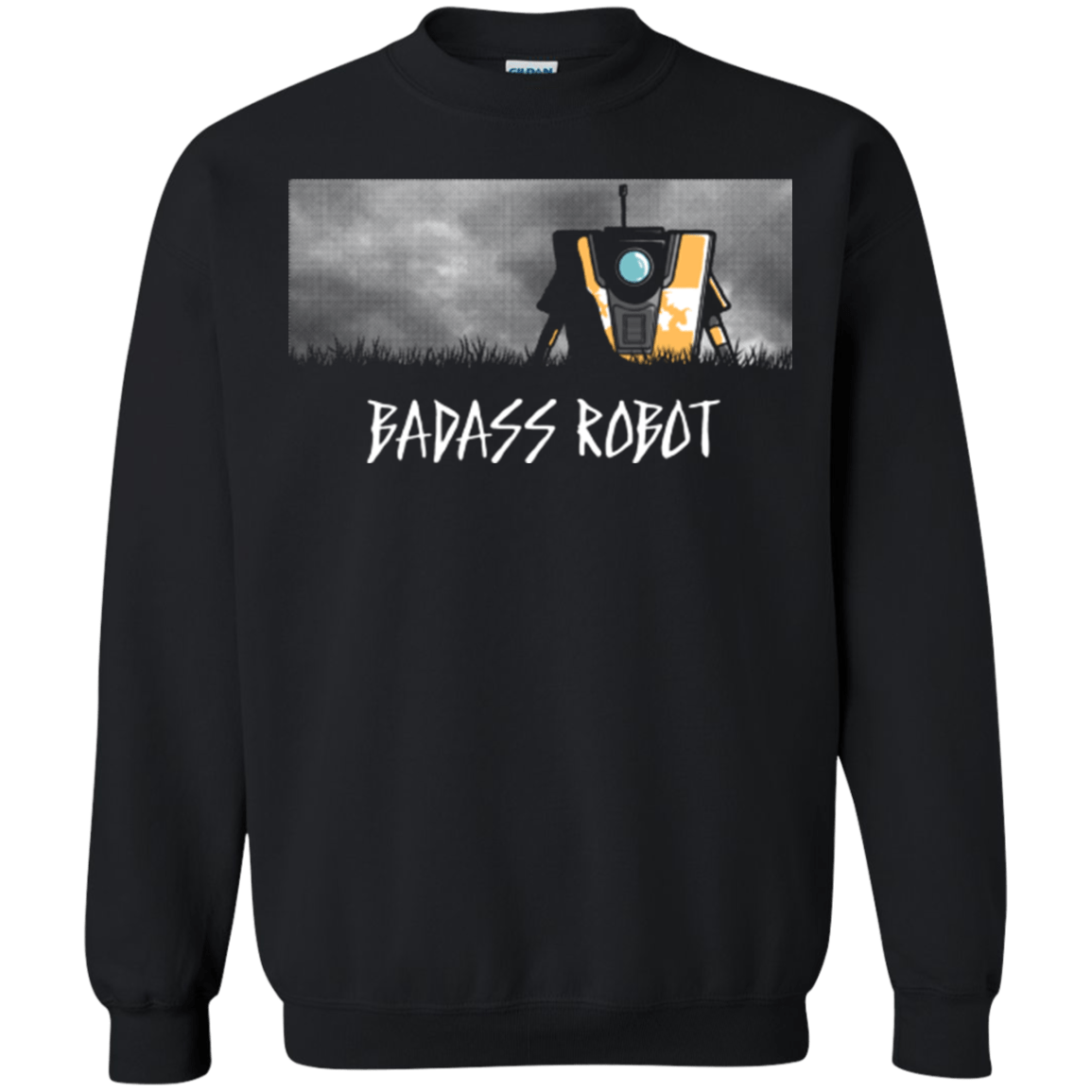 Sweatshirts Black / Small BADASS ROBOT Crewneck Sweatshirt