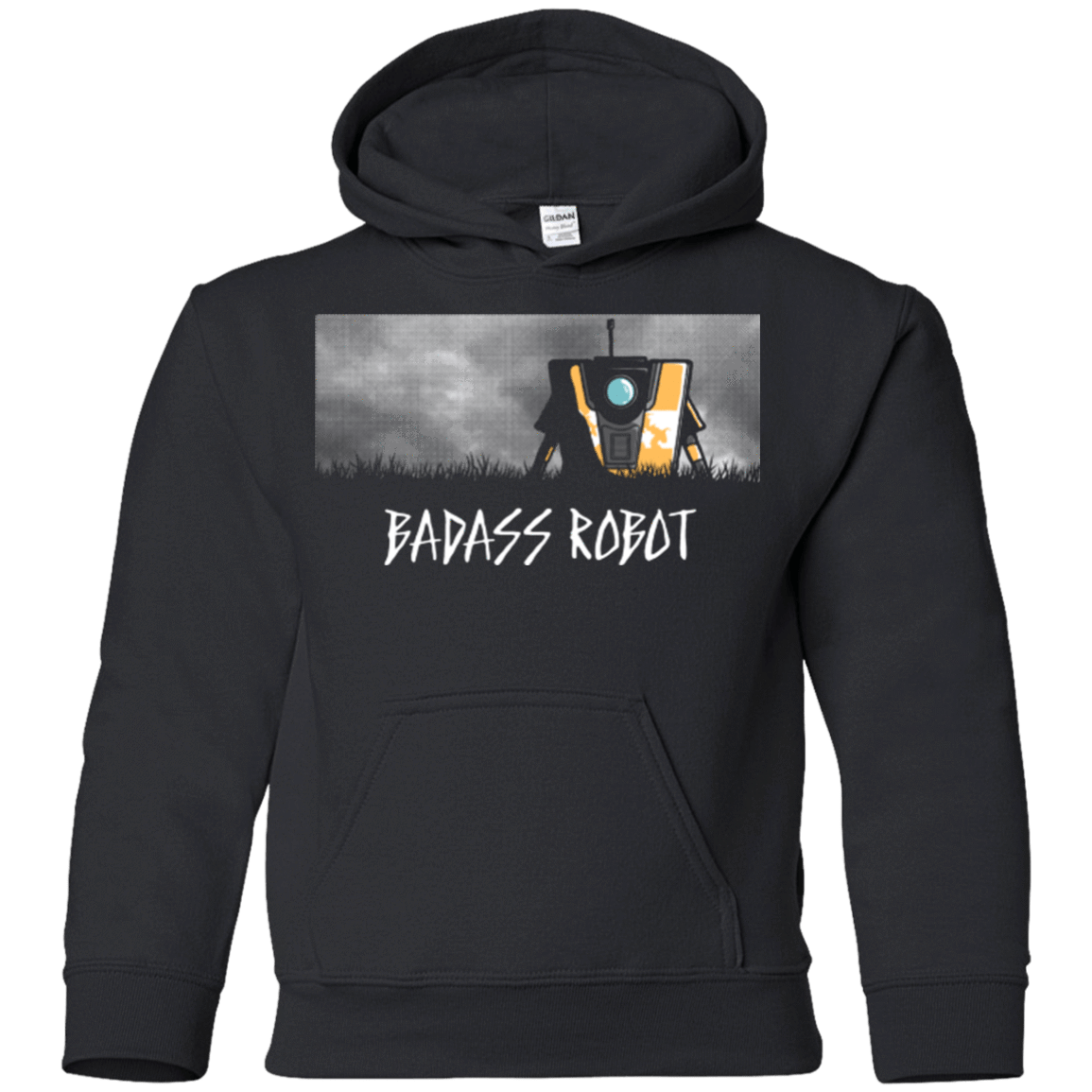 Sweatshirts Black / YS BADASS ROBOT Youth Hoodie