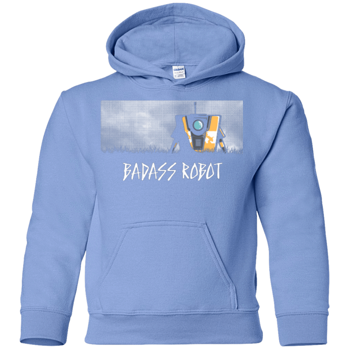 Sweatshirts Carolina Blue / YS BADASS ROBOT Youth Hoodie