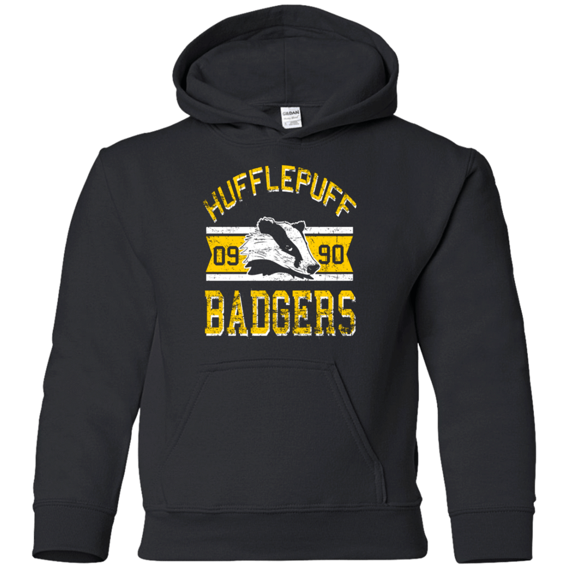Sweatshirts Black / YS Badgers Youth Hoodie