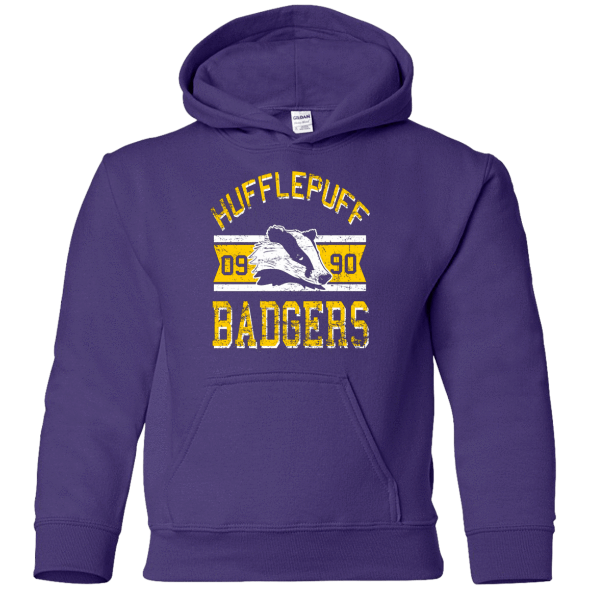 Sweatshirts Purple / YS Badgers Youth Hoodie