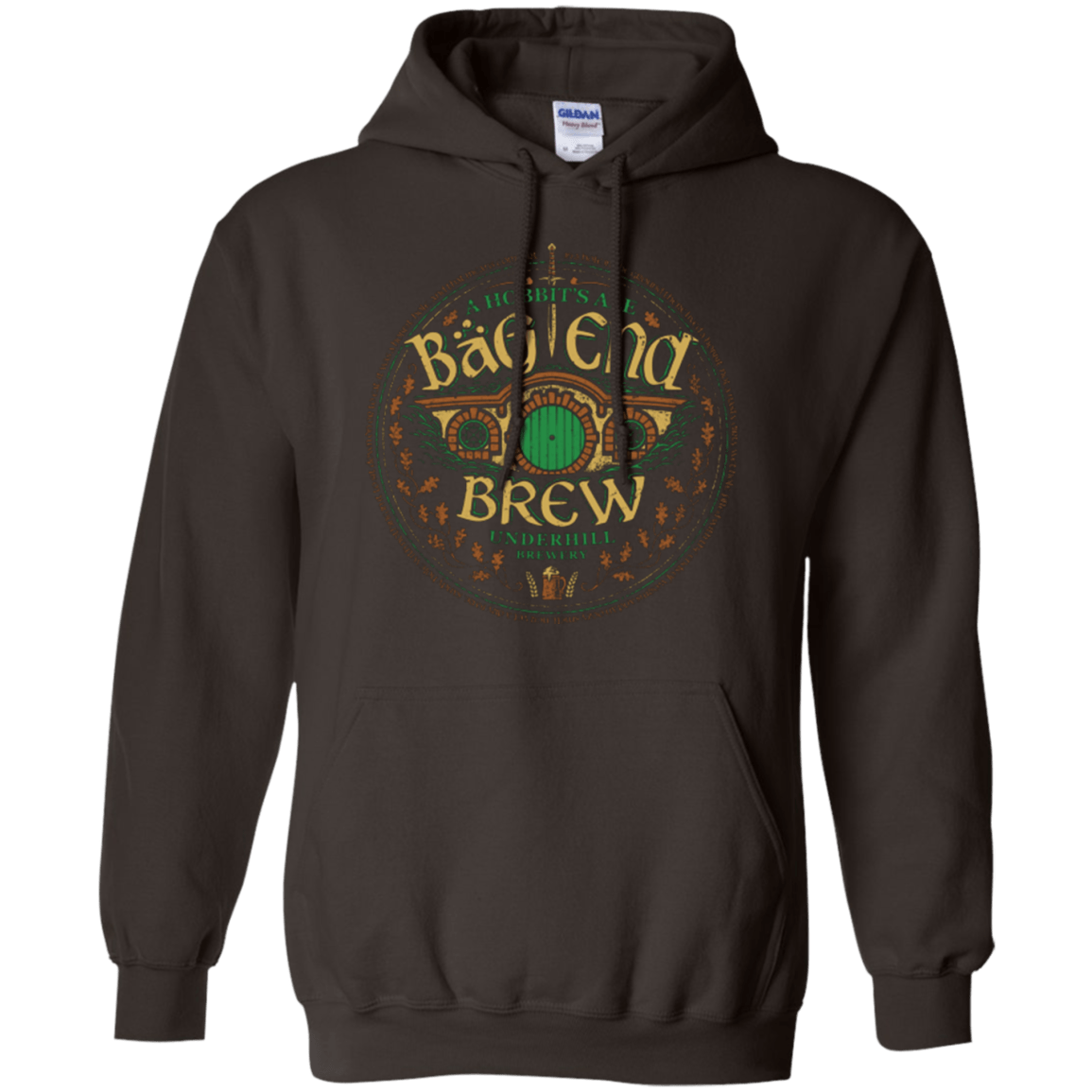 Sweatshirts Dark Chocolate / Small Bag End Brew Pullover Hoodie