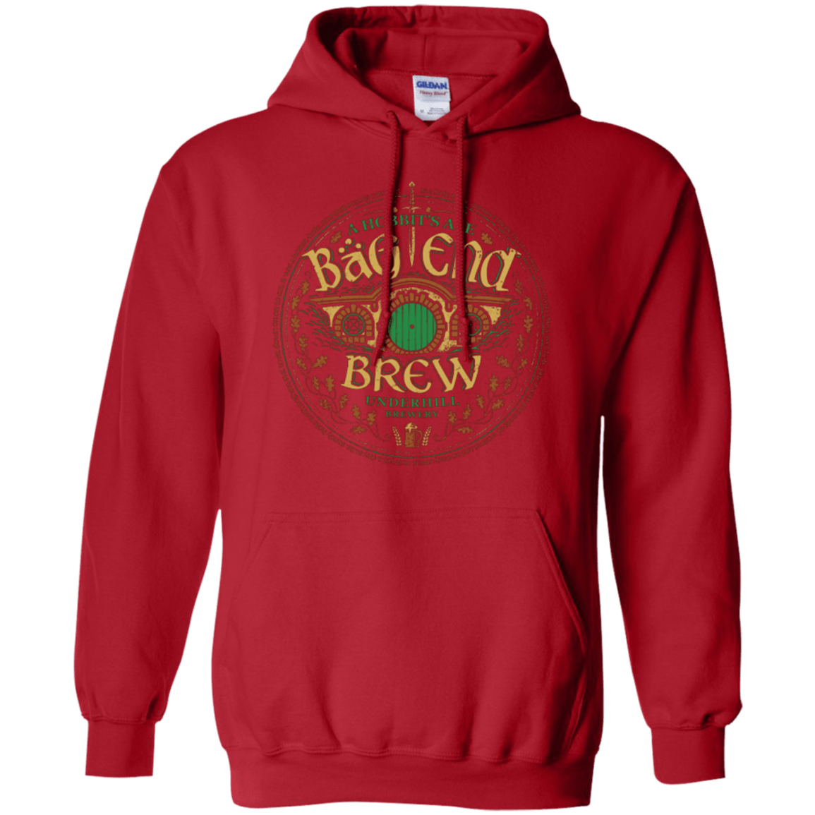 Sweatshirts Red / Small Bag End Brew Pullover Hoodie