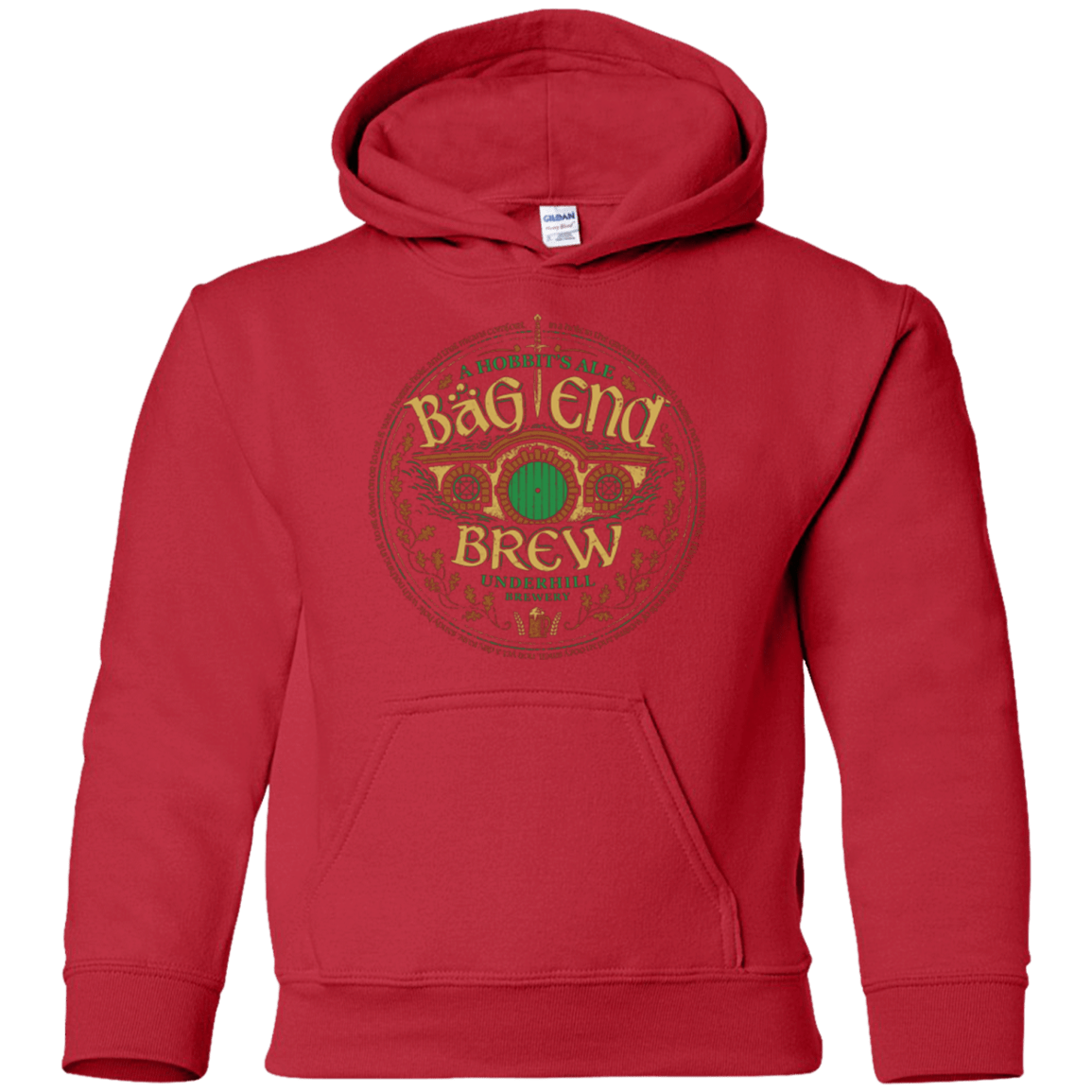 Sweatshirts Red / YS Bag End Brew Youth Hoodie