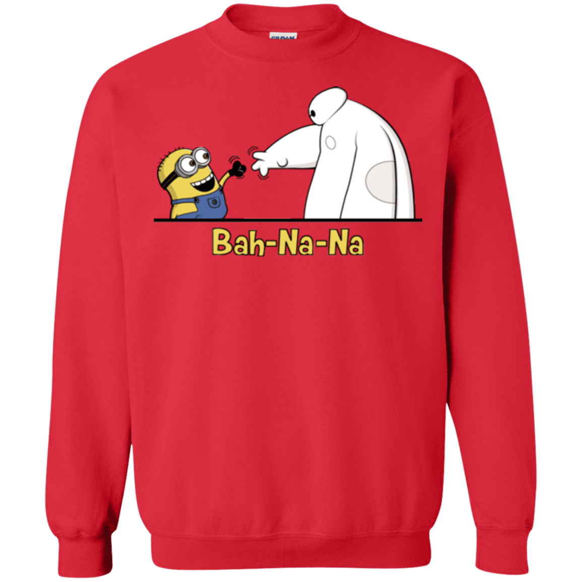 Sweatshirts Red / S Bah-Na-Na Crewneck Sweatshirt