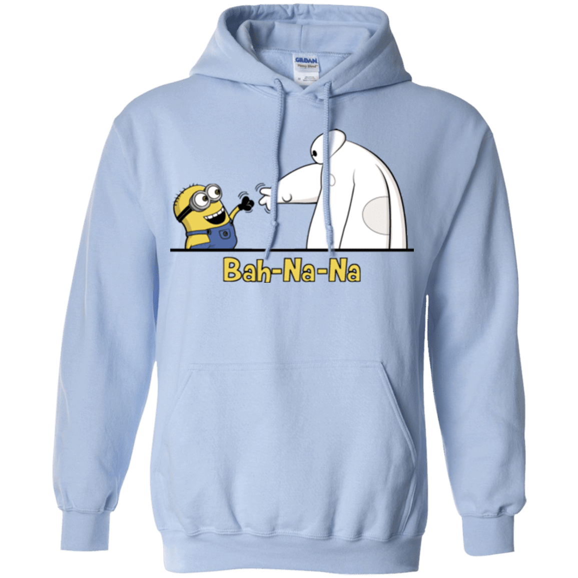 Sweatshirts Light Blue / S Bah-Na-Na Pullover Hoodie