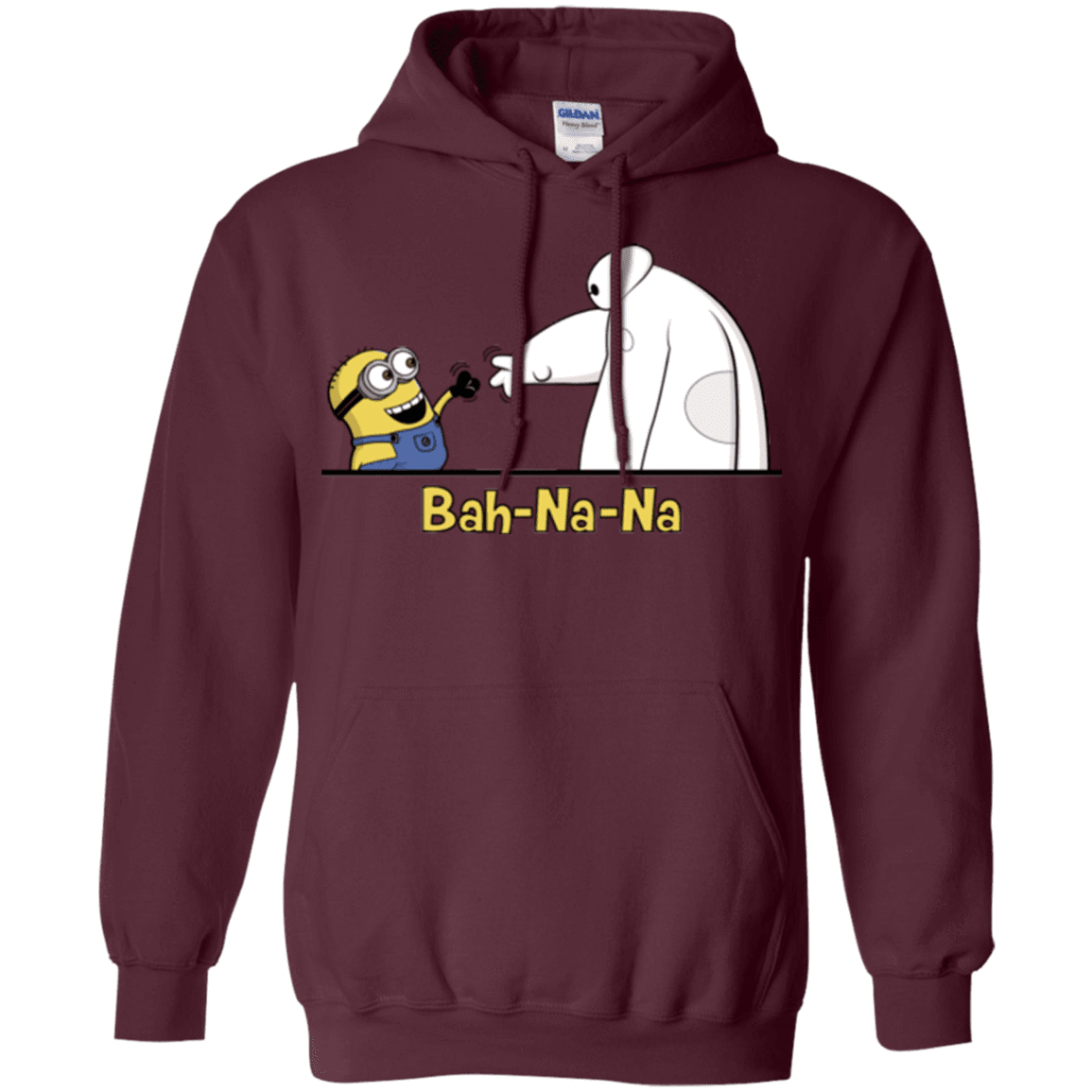 Sweatshirts Maroon / S Bah-Na-Na Pullover Hoodie