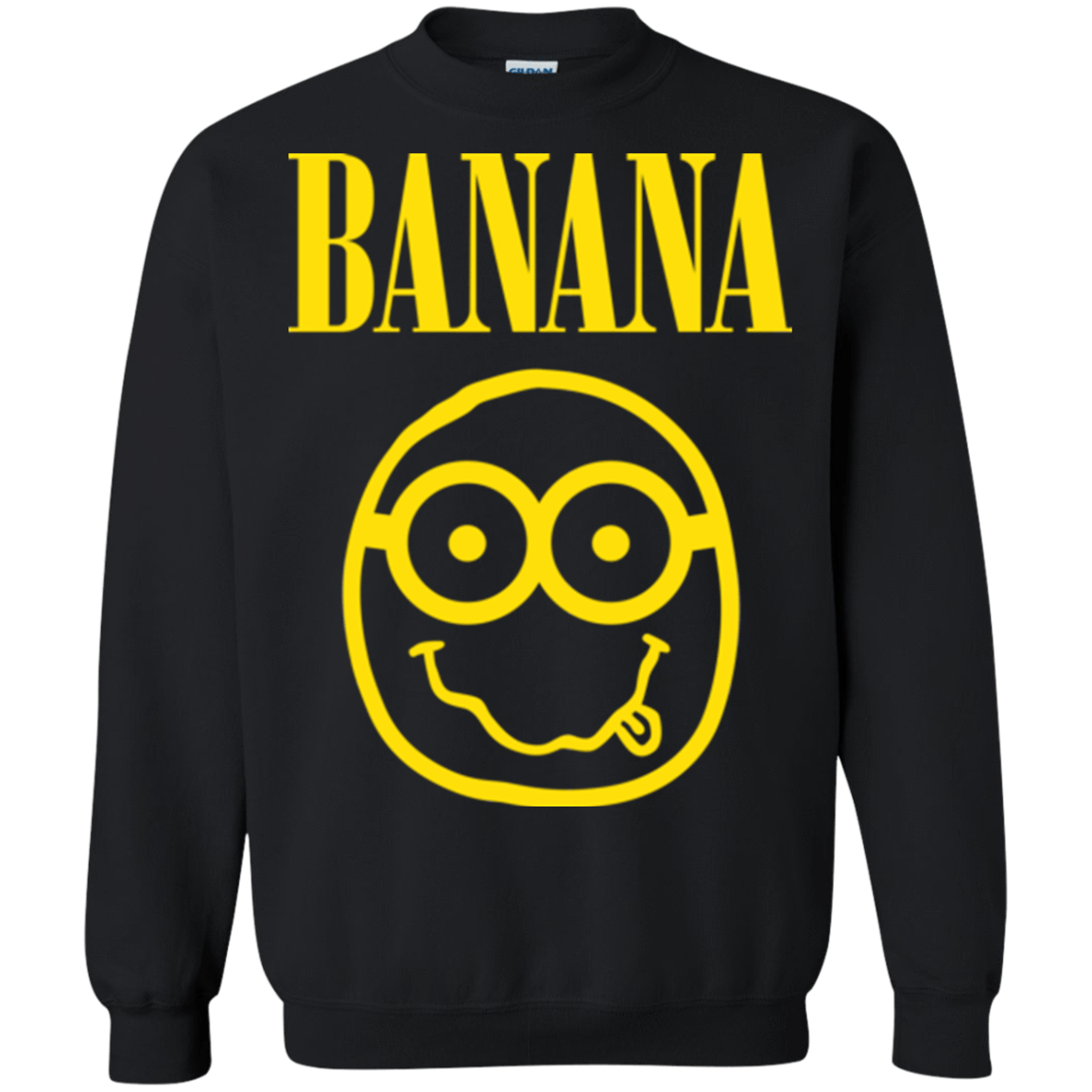 Sweatshirts Black / Small Banana Crewneck Sweatshirt