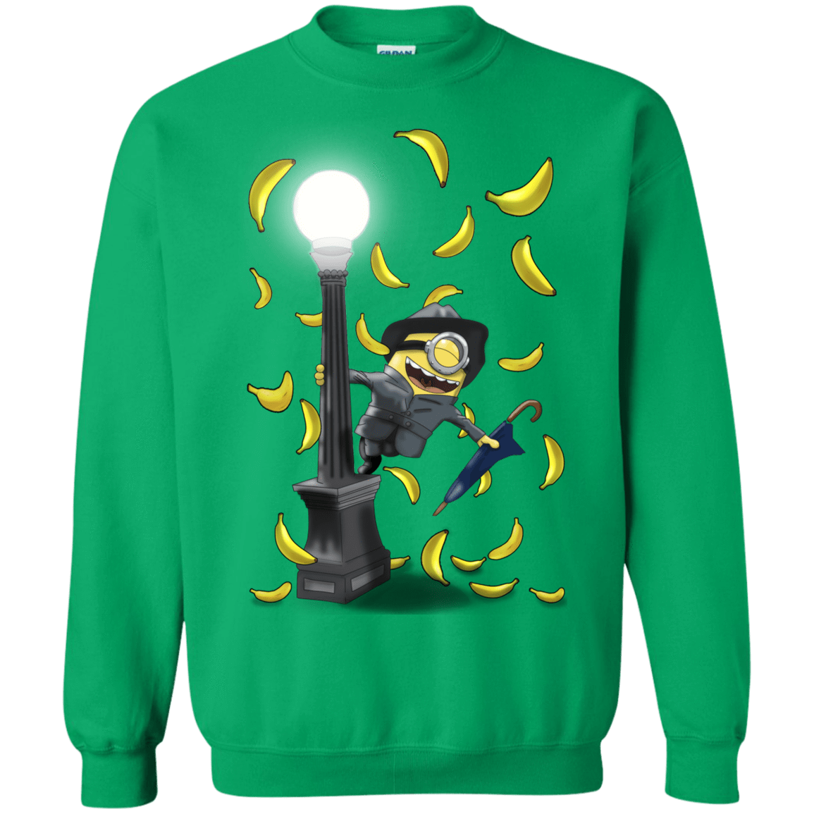 Sweatshirts Irish Green / S Banana Rain Crewneck Sweatshirt