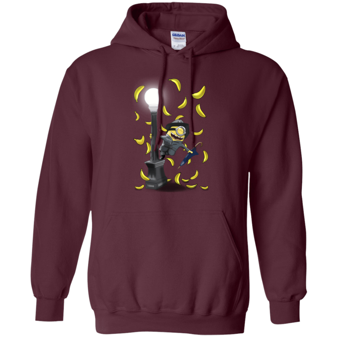 Sweatshirts Maroon / S Banana Rain Pullover Hoodie