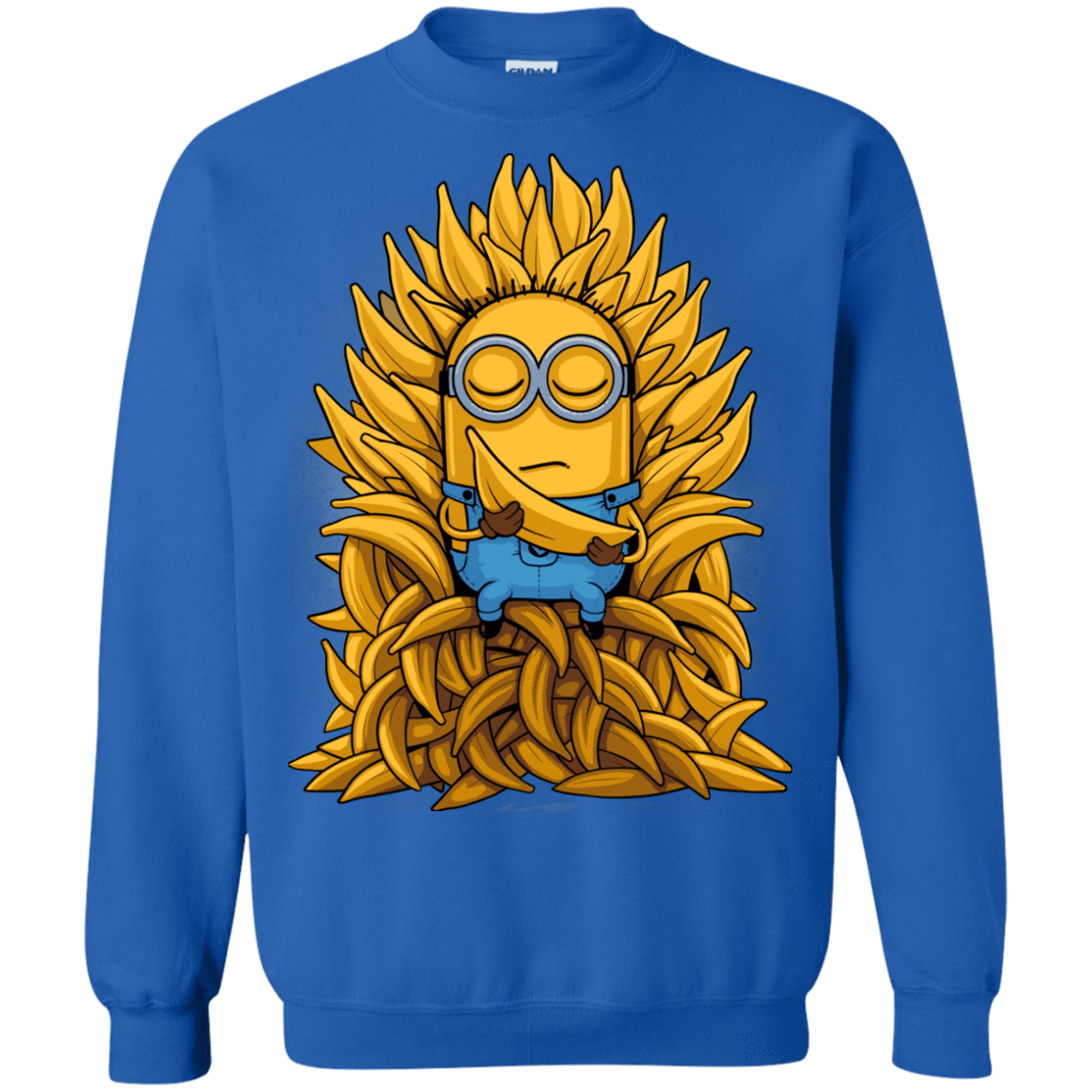 Sweatshirts Royal / Small Banana Throne Crewneck Sweatshirt