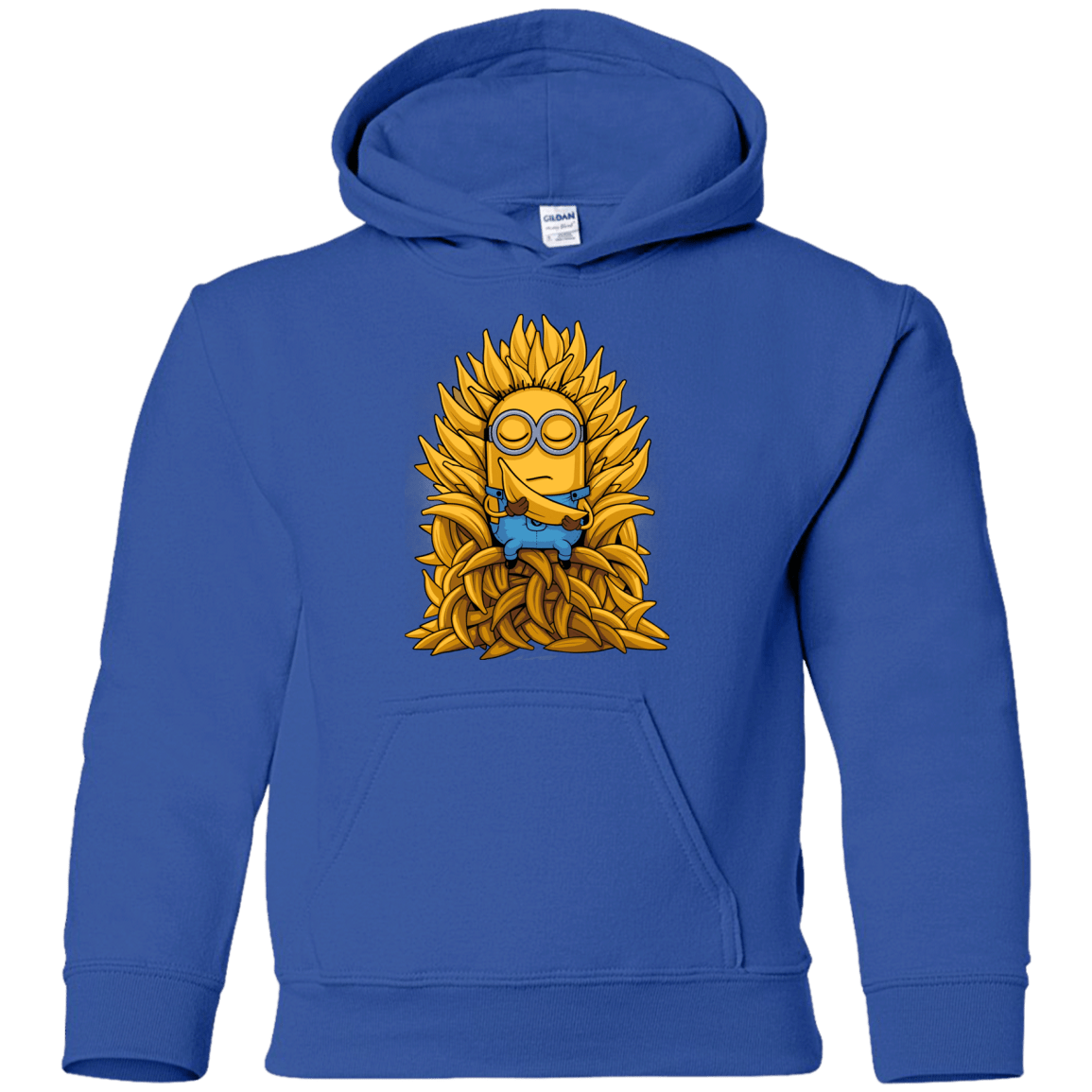 Sweatshirts Royal / YS Banana Throne Youth Hoodie