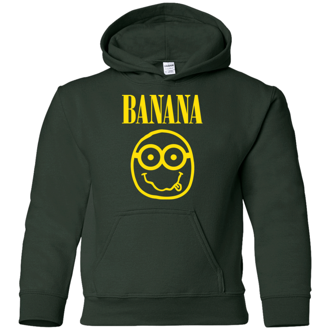 Sweatshirts Forest Green / YS Banana Youth Hoodie