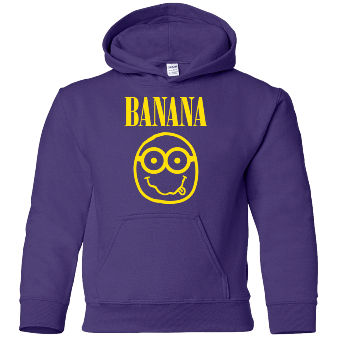 Sweatshirts Purple / YS Banana Youth Hoodie