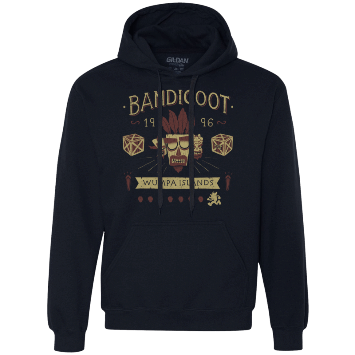 Sweatshirts Navy / Small Bandicoot Time Premium Fleece Hoodie