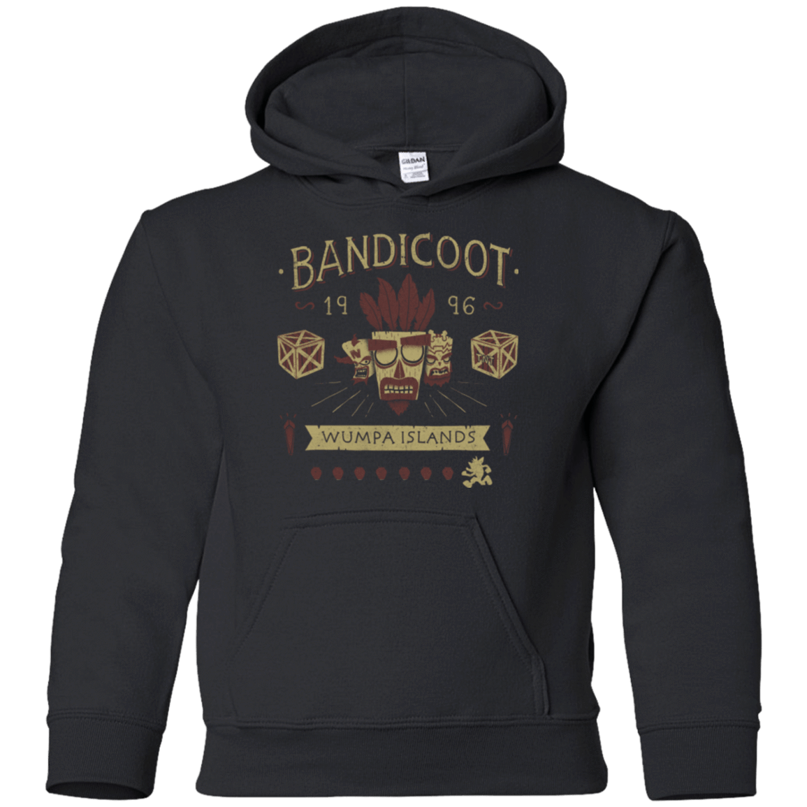Sweatshirts Black / YS Bandicoot Time Youth Hoodie
