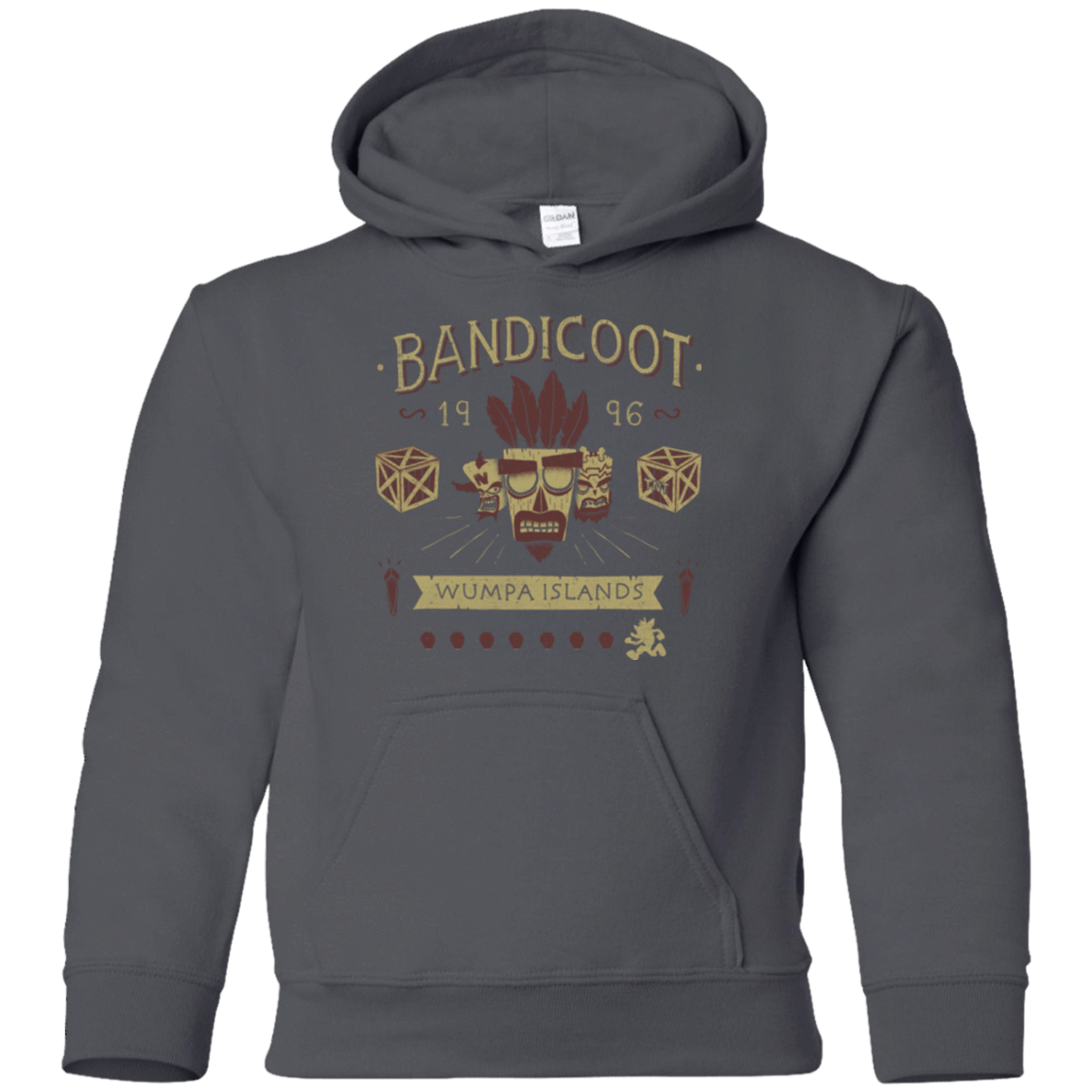 Sweatshirts Charcoal / YS Bandicoot Time Youth Hoodie