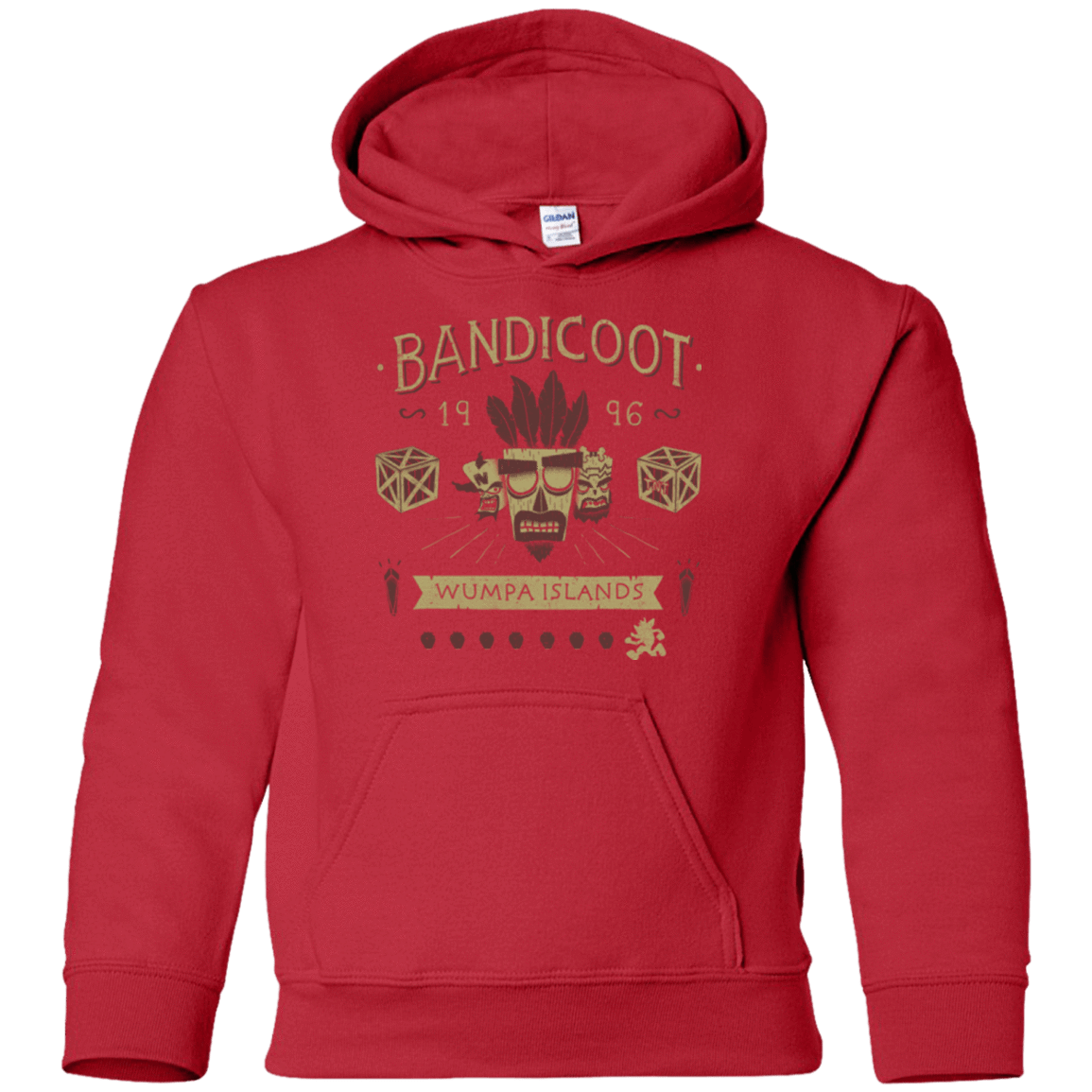 Sweatshirts Red / YS Bandicoot Time Youth Hoodie