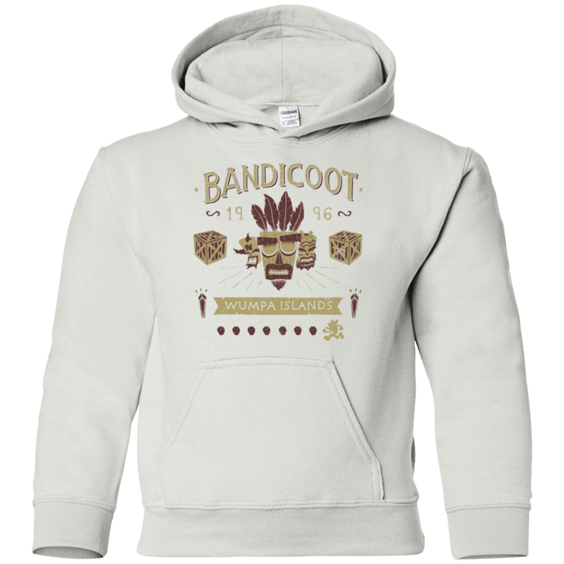 Sweatshirts White / YS Bandicoot Time Youth Hoodie