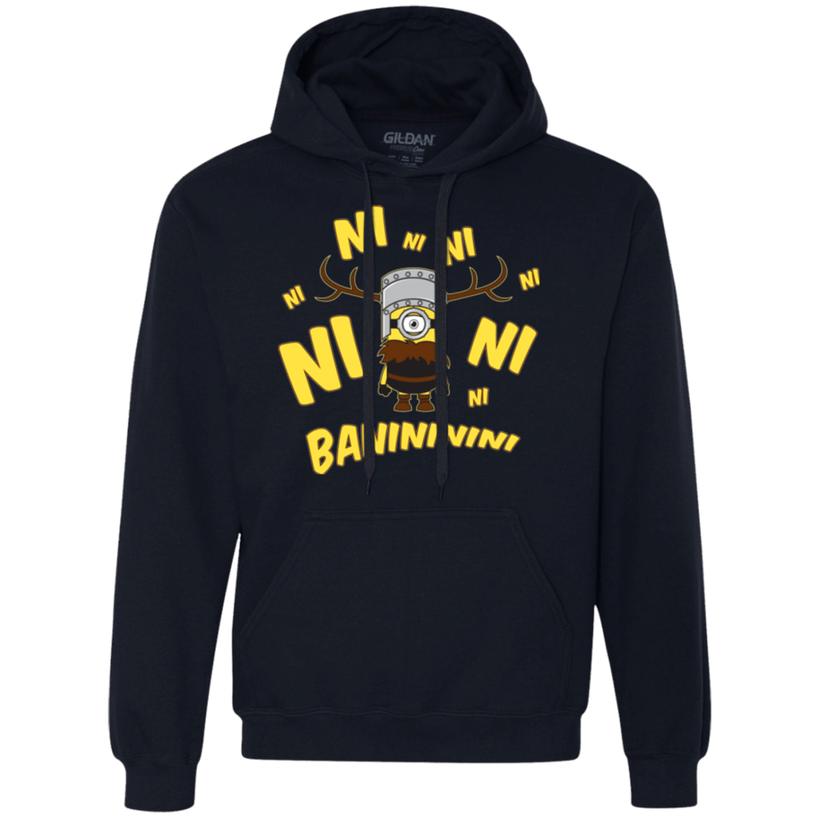 Sweatshirts Navy / Small Baninini Premium Fleece Hoodie