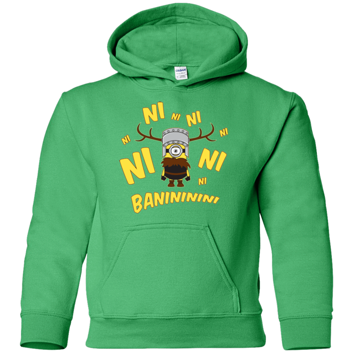 Sweatshirts Irish Green / YS Baninini Youth Hoodie