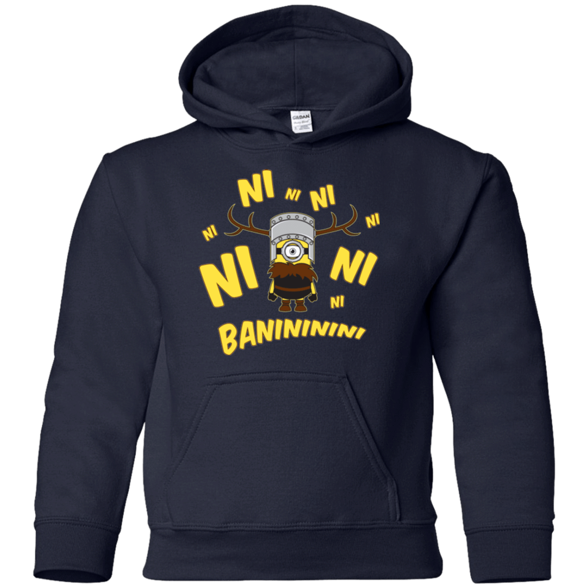 Sweatshirts Navy / YS Baninini Youth Hoodie