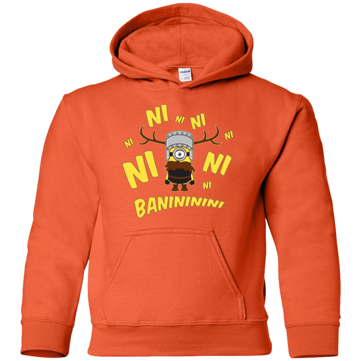 Sweatshirts Orange / YS Baninini Youth Hoodie