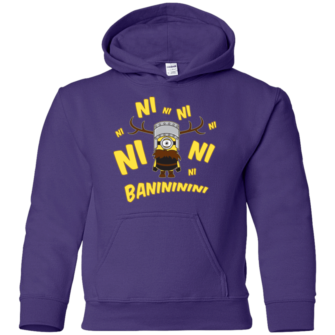 Sweatshirts Purple / YS Baninini Youth Hoodie