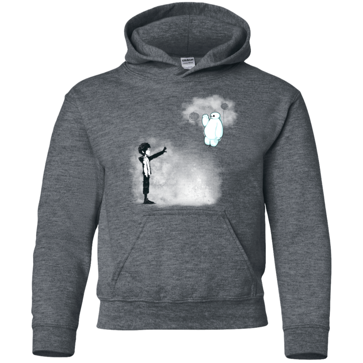 Sweatshirts Dark Heather / YS Banksy Max Youth Hoodie