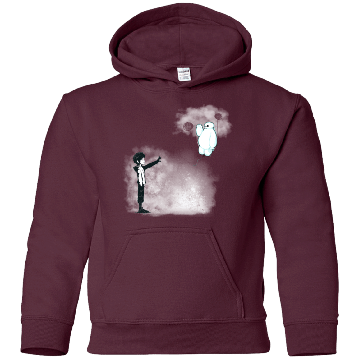 Sweatshirts Maroon / YS Banksy Max Youth Hoodie