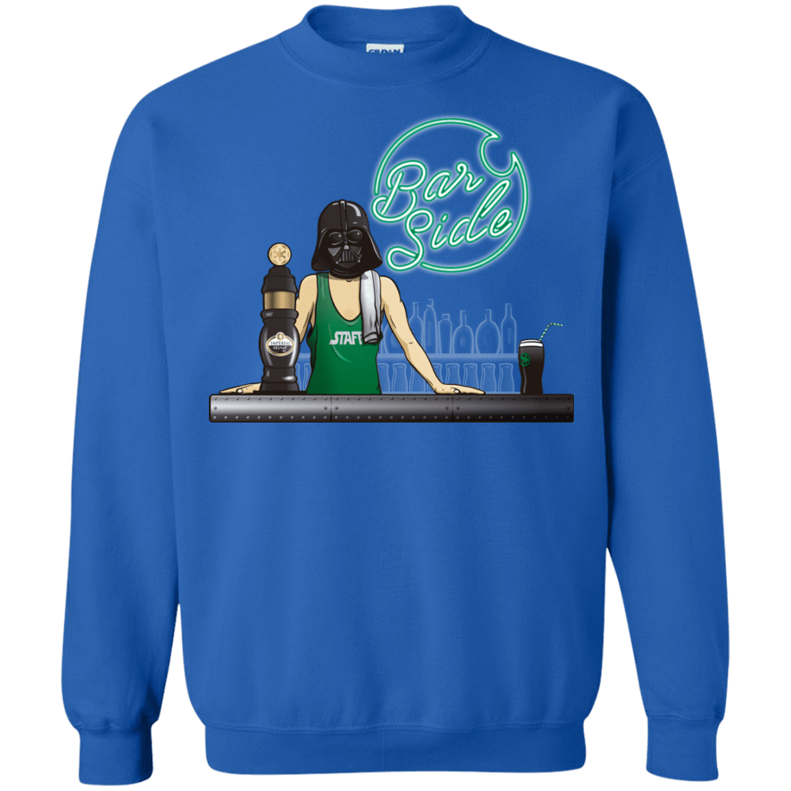 Sweatshirts Royal / Small Bar side Crewneck Sweatshirt