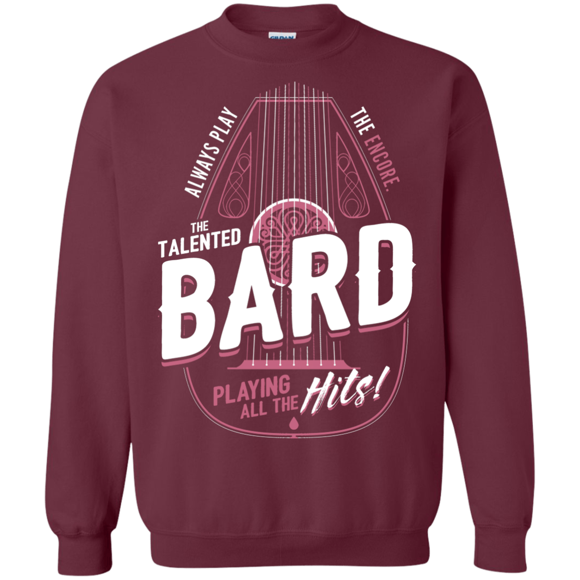 Sweatshirts Maroon / S Bard Crewneck Sweatshirt