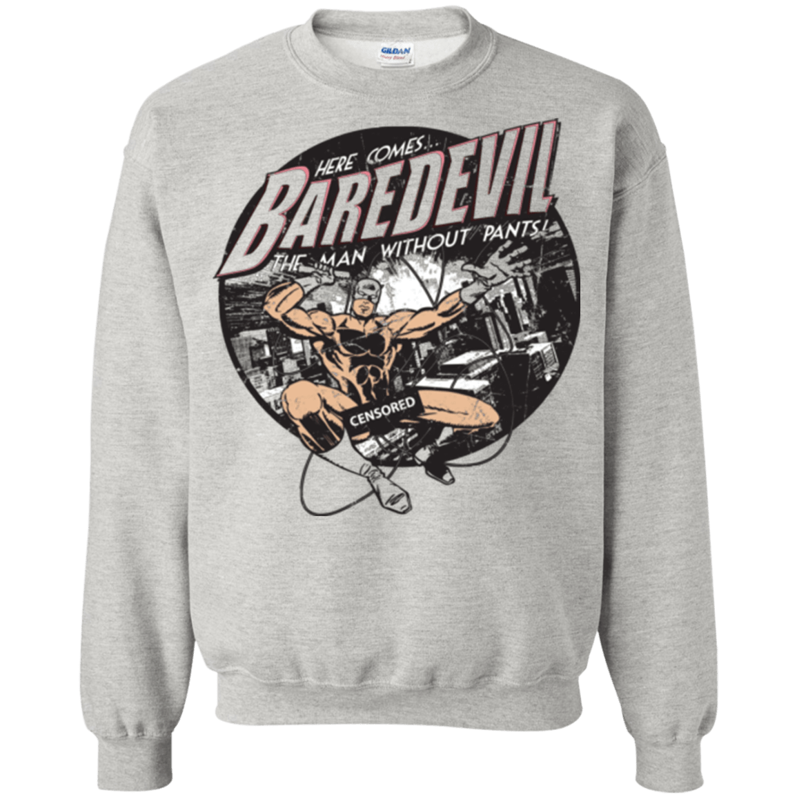 Sweatshirts Ash / Small Baredevil Crewneck Sweatshirt