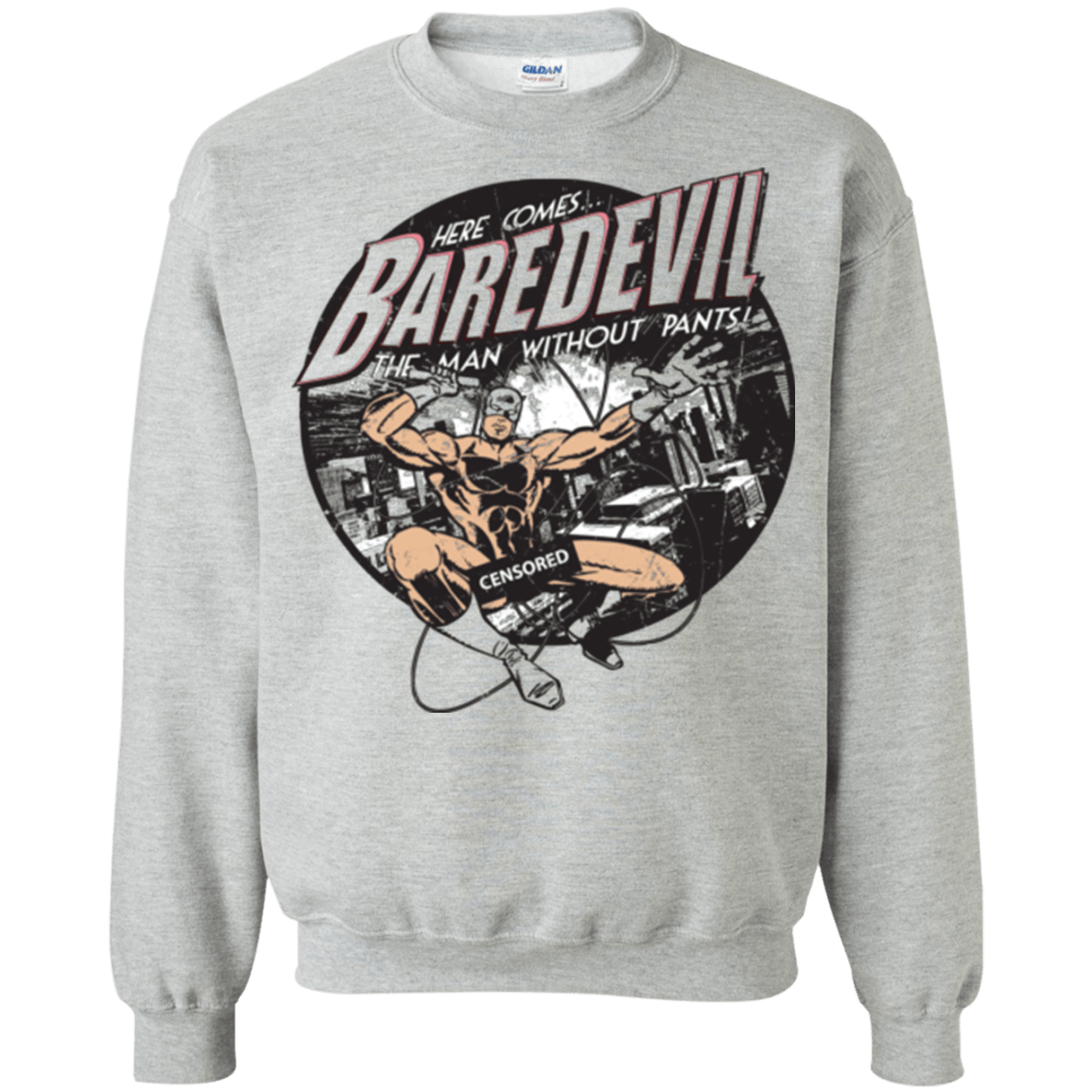 Sweatshirts Sport Grey / Small Baredevil Crewneck Sweatshirt