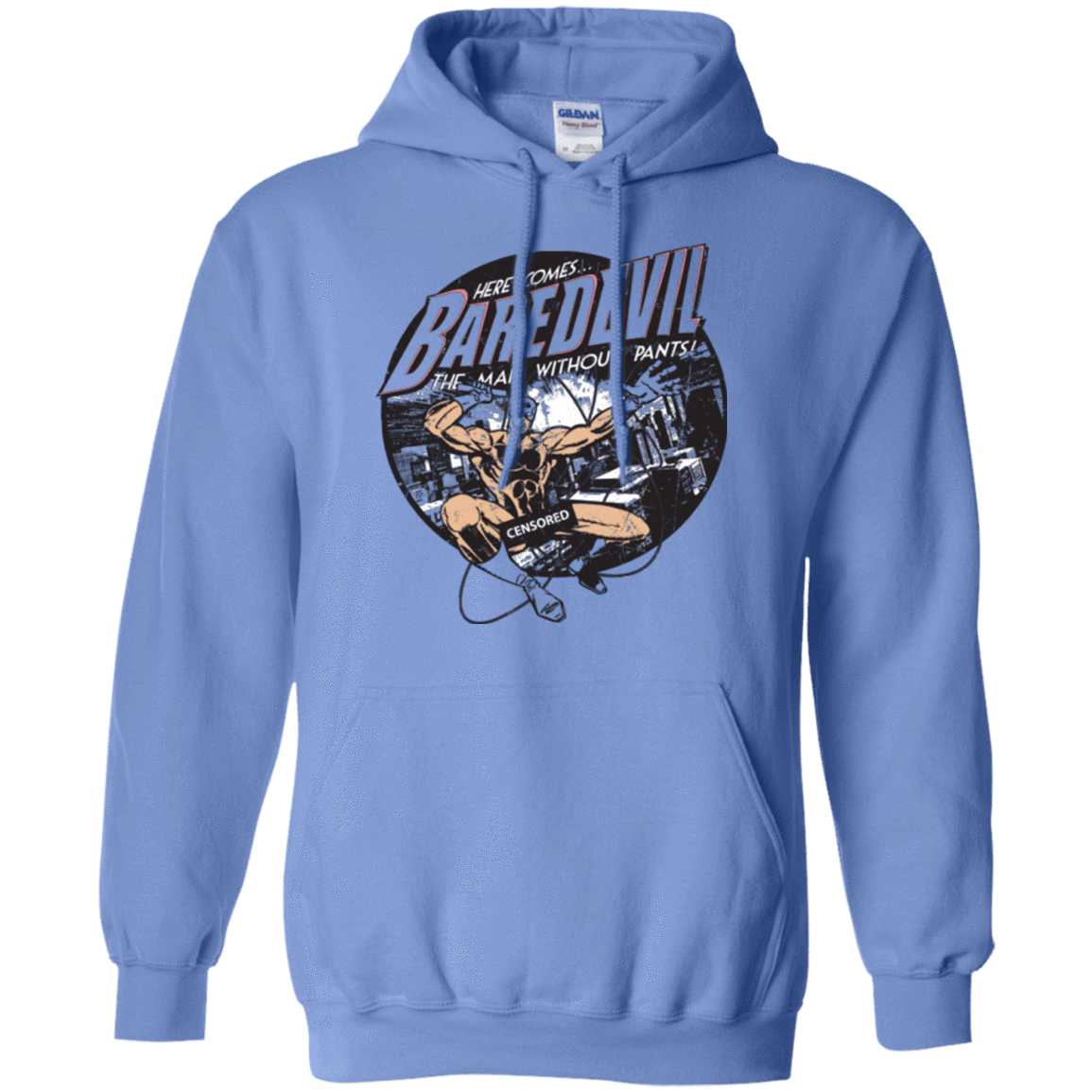 Sweatshirts Carolina Blue / Small Baredevil Pullover Hoodie