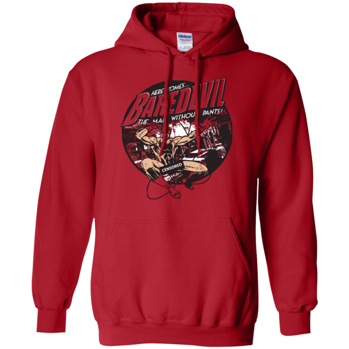 Sweatshirts Red / Small Baredevil Pullover Hoodie