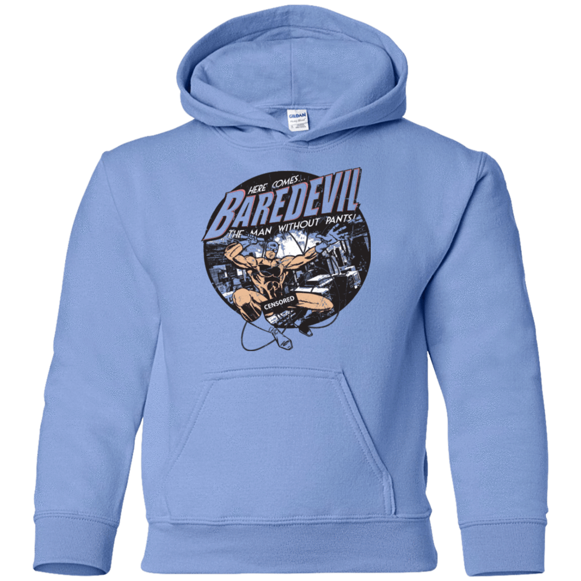 Sweatshirts Carolina Blue / YS Baredevil Youth Hoodie