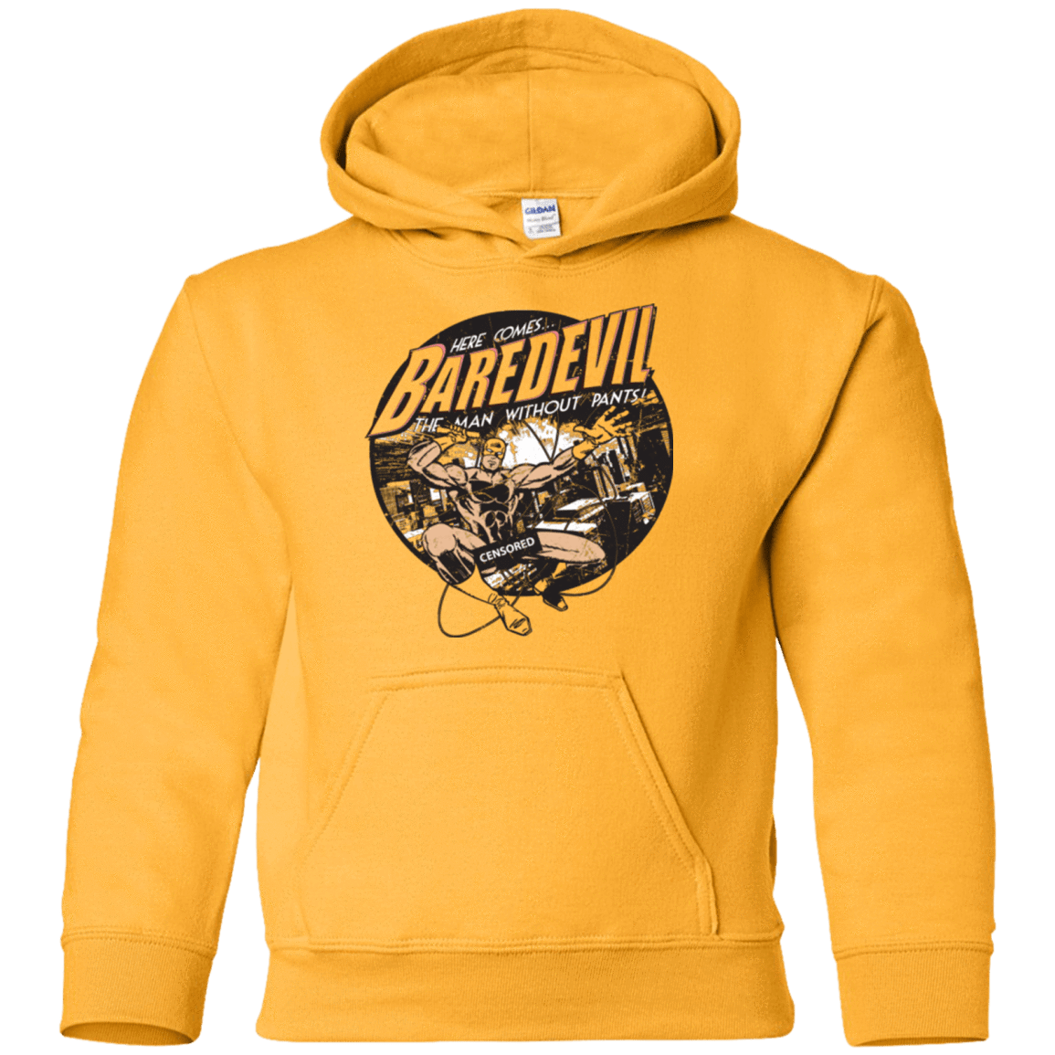 Sweatshirts Gold / YS Baredevil Youth Hoodie