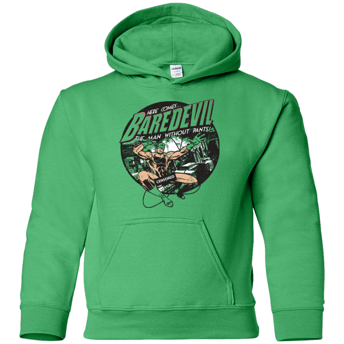 Sweatshirts Irish Green / YS Baredevil Youth Hoodie