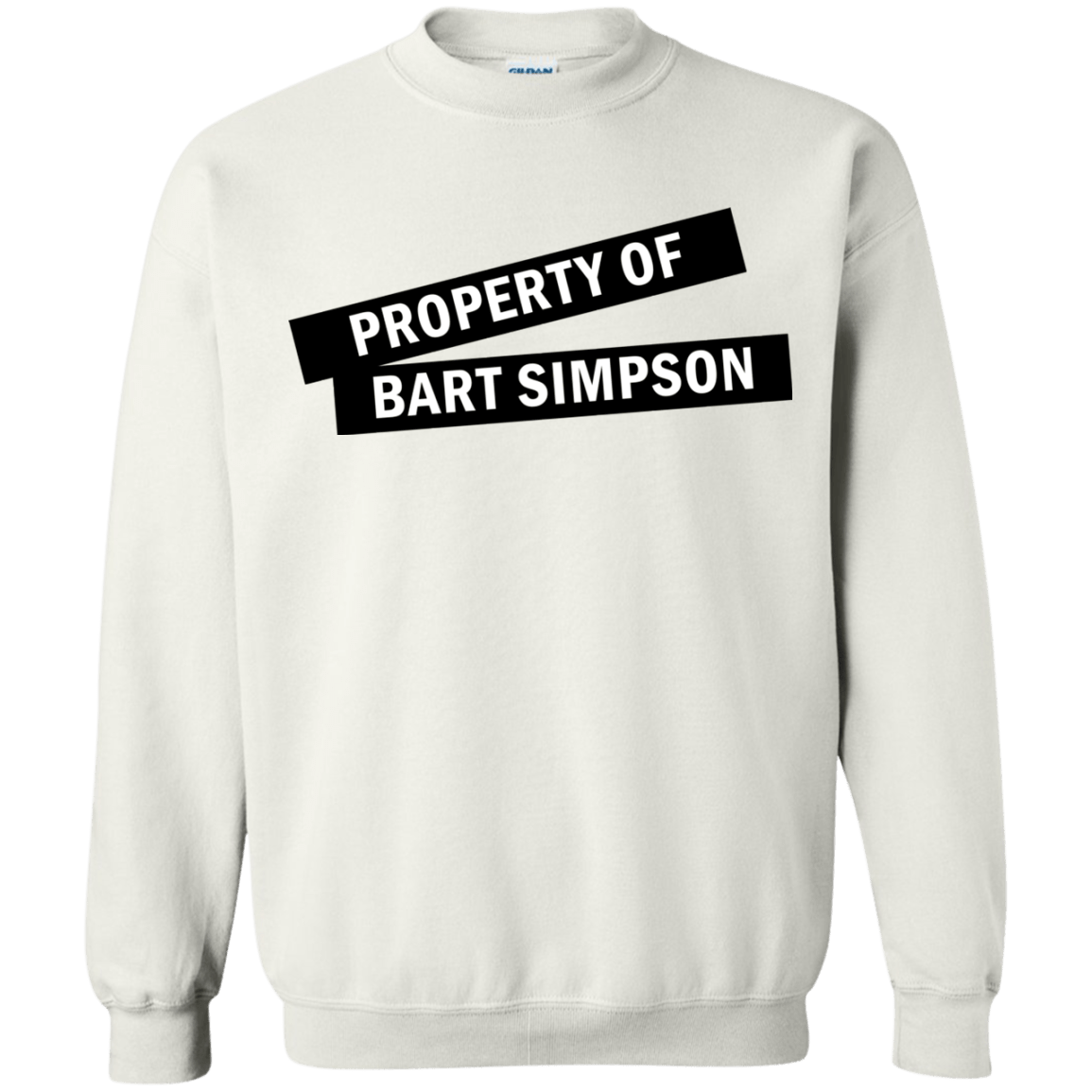 Sweatshirts White / Small Bart Simpson Crewneck Sweatshirt