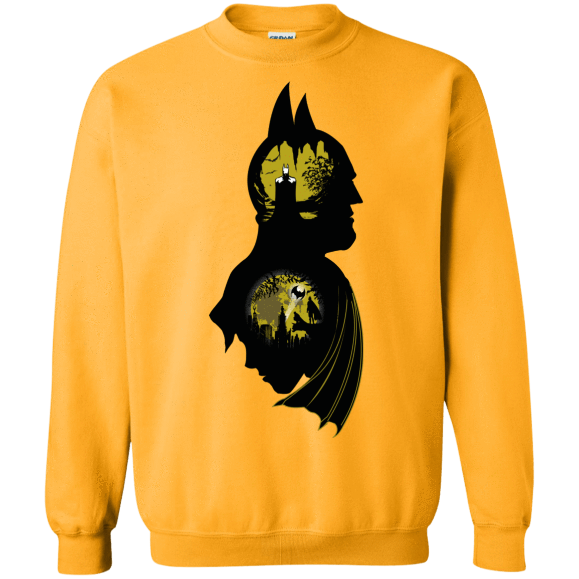 Sweatshirts Gold / Small Bat Detective Crewneck Sweatshirt
