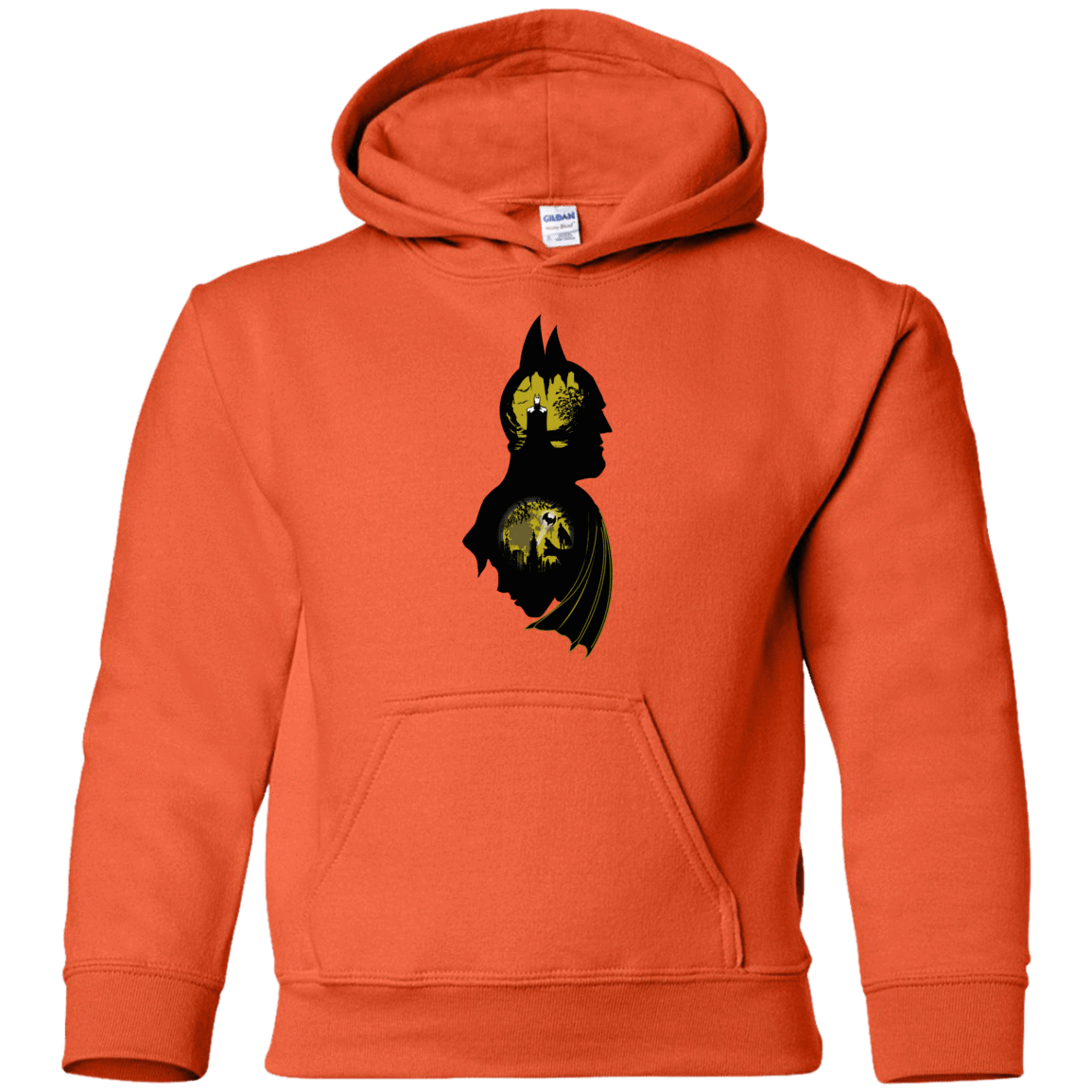 Sweatshirts Orange / YS Bat Detective Youth Hoodie